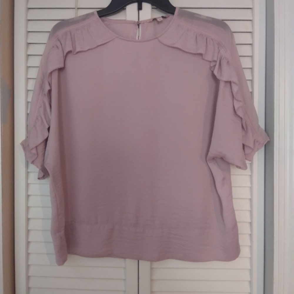 Juicy Couture Ruffle Sleeves Blouse